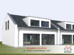 NEUBAU-Doppelhaushälfte mit top moderner Grundrissgestaltung in schöner Lage von Erlangen-Hüttendorf - Hausansicht