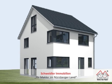 Familienobjekt am Wiesengrund!!! NEUBAU-Reiheneckhaus mit Keller in beliebter Lage von Fürth-Stadeln, 90765 Fürth, Haus