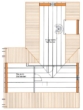 Grundriss_Spitzboden - 83 m² beheizbare Werkstatthalle inklusive! 2,5-Zimmer-Studio-Wohnung mit viel Platz in Lauf rechts