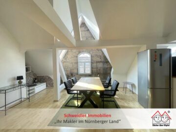 Traumhaft sonnige 4,5-Zimmer-DG-Wohnung mit moderner Ausstattung und toller Raumaufteilung in Fürth, 90763 Fürth, Wohnung