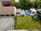 Blick auf den Garten - TOP 4-Raum-Wohnung mit Garten, EBK, Traumbalkon und Wallbox-Garage in Nürnberg-Schweinau