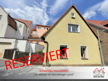 „Klein, aber fein“: Einfamilienhaus für 2-3 Personen in der Laufer Altstadt (Modernisierungsbedarf), 91207 Lauf, Haus